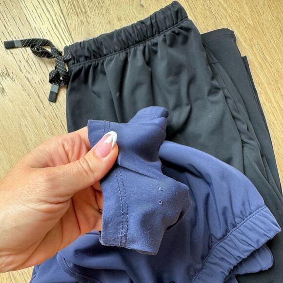 Bundle of 2 Men’s Fabletics Joggers Black Navy Blue Ankle Size Small? medium? - Picture 10 of 10